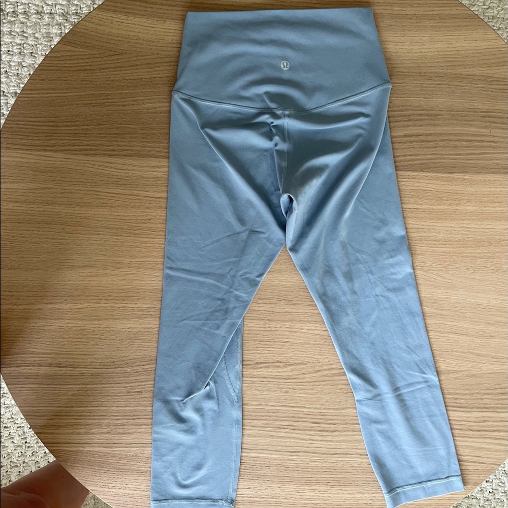 lululemon Align Crop 21’ in Chambray
